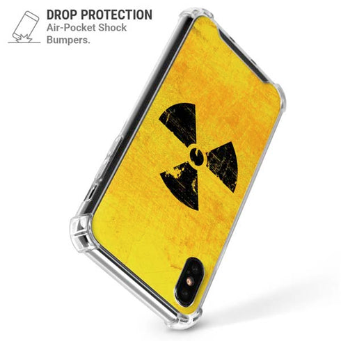 Radioactivity Large iPhone X/XS Clear Case
