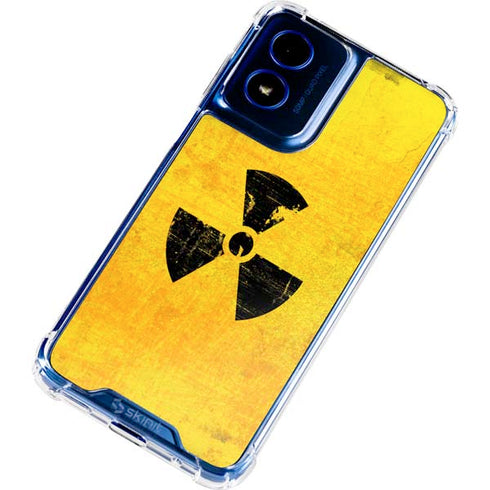 Radioactivity Large Moto G 5G (2024) Clear Case