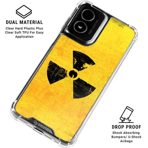 Radioactivity Large Moto G Power 5G (2024) Clear Case