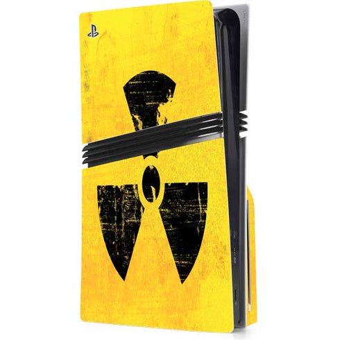 Radioactivity Large PS5 Pro Disk Console Skin
