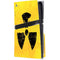 Radioactivity Large PS5 Pro Disk Console Skin