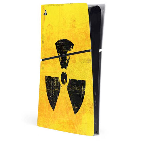 Radioactivity Large PS5 Slim Digital Edition Console Skin