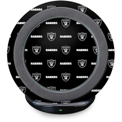 NFL Raiders Blitz Series Fast Charge Wireless Charging Stand Skin