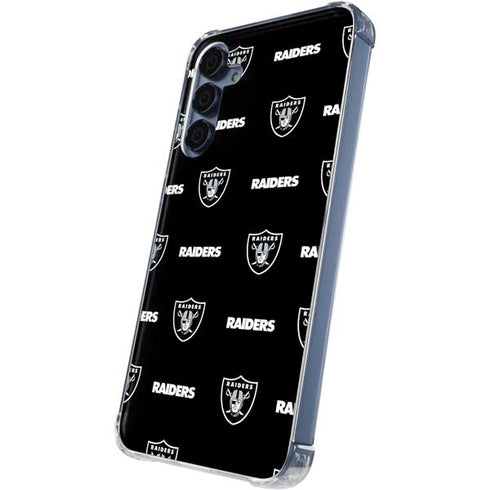 NFL Raiders Blitz Series Galaxy A55 5G Clear Case
