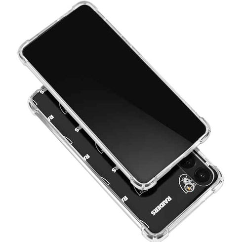NFL Raiders Blitz Series Galaxy S24 FE Clear Case