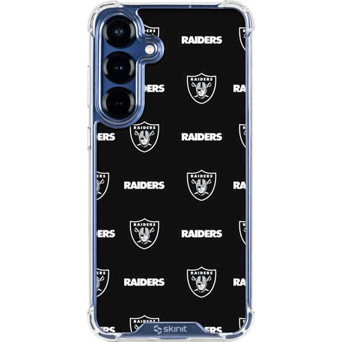 NFL Raiders Blitz Series Galaxy S25 Clear Case