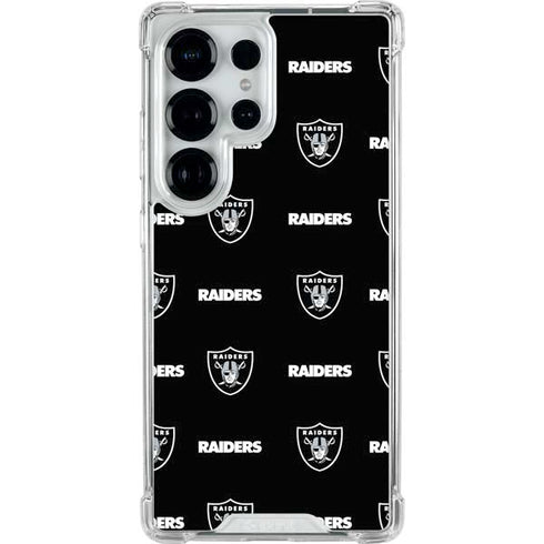 NFL Raiders Blitz Series Galaxy S25 Ultra Clear Case
