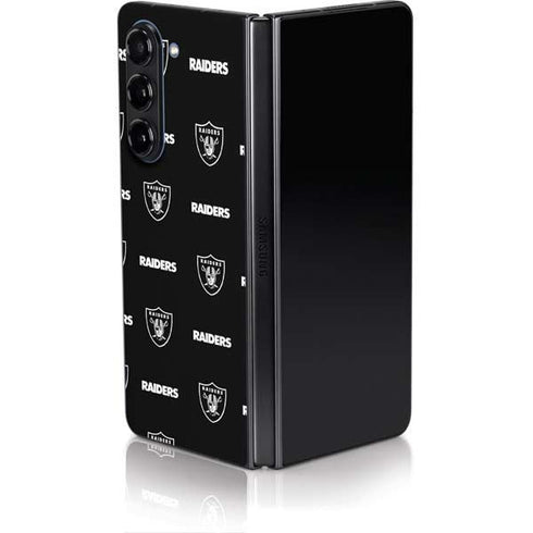 NFL Raiders Blitz Series Galaxy Z Fold5 5G Skin