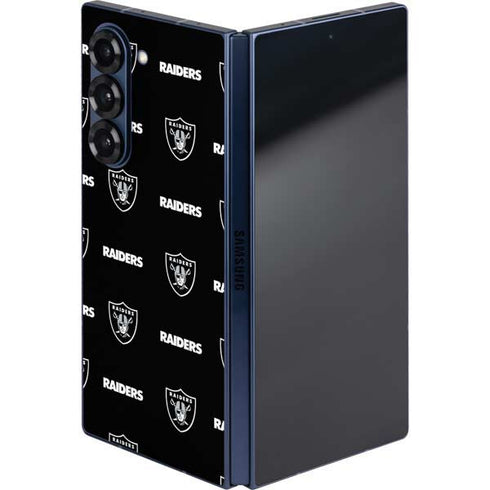 NFL Raiders Blitz Series Galaxy Z Fold6 Skin