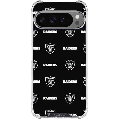 NFL Raiders Blitz Series Google Pixel 10 Pro XL Clear Case