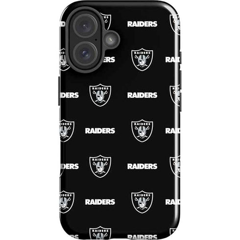 NFL Raiders Blitz Series iPhone 16 Plus Impact Case