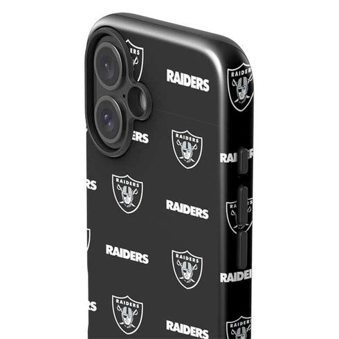 NFL Raiders Blitz Series iPhone 16 Plus Impact Case