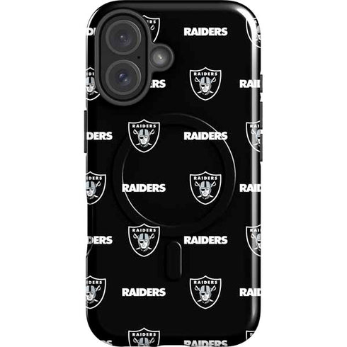 NFL Raiders Blitz Series iPhone 16 Plus Magsafe Impact Case