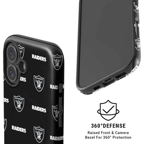 NFL Raiders Blitz Series iPhone 16 Plus Magsafe Impact Case
