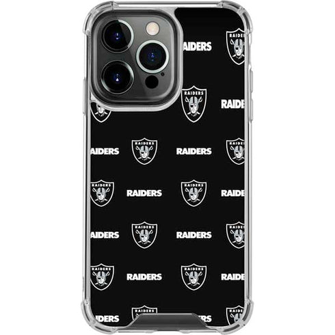 NFL Raiders Blitz Series iPhone 16 Pro Clear Case