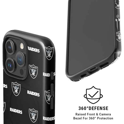 NFL Raiders Blitz Series iPhone 16 Pro Magsafe Impact Case