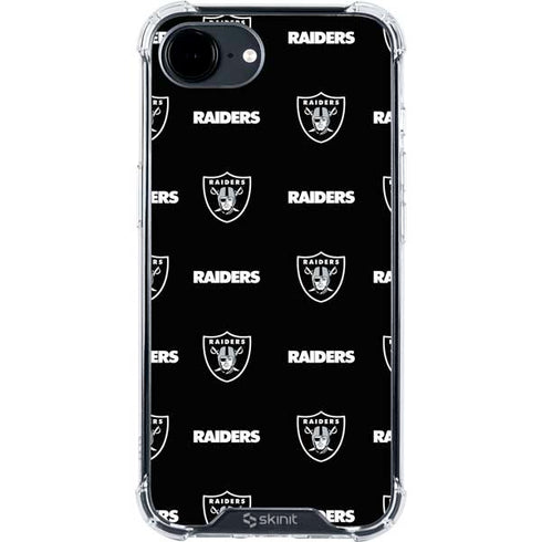 NFL Raiders Blitz Series iPhone 16e Clear Case