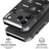 NFL Raiders Blitz Series iPhone 18 Pro Clear Case