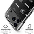 NFL Raiders Blitz Series iPhone 18 Pro Clear Case