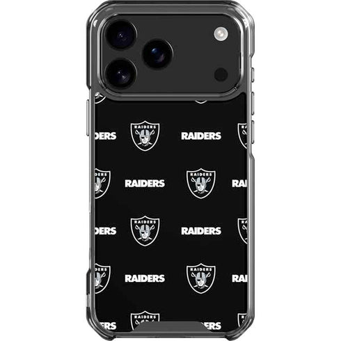 NFL Raiders Blitz Series iPhone 18 Pro Max Clear Case