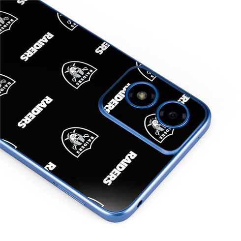 NFL Raiders Blitz Series Moto G Play 4G (2024) Skin