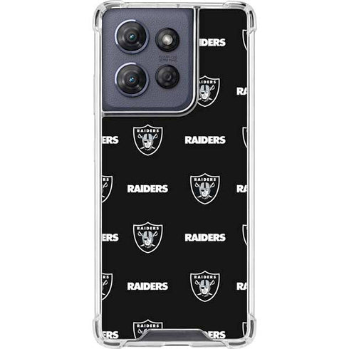 NFL Raiders Blitz Series Moto G Play 5G (2025) Clear Case