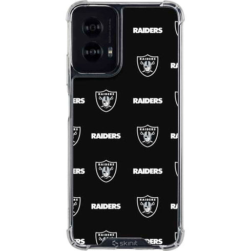 NFL Raiders Blitz Series Moto G Power 5G (2024) Clear Case