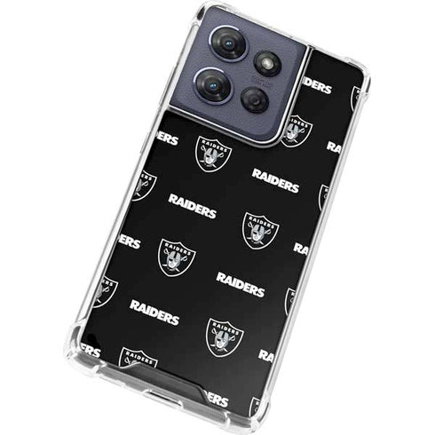 NFL Raiders Blitz Series Moto G Power 5G (2025) Clear Case
