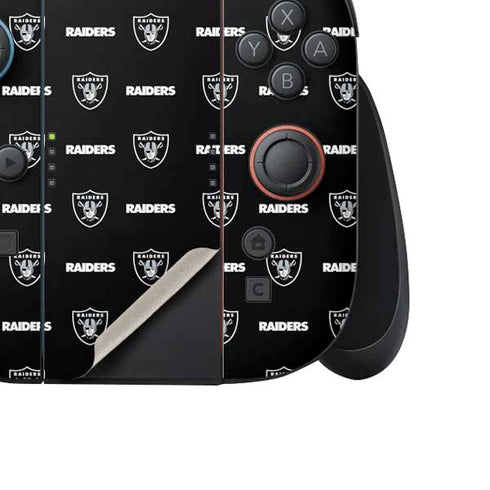 NFL Raiders Blitz Series Nintendo Switch 2 (2025) Joy-Con Controller Skin