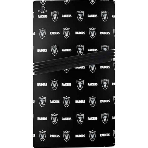 NFL Raiders Blitz Series PS5 Pro Console Skin