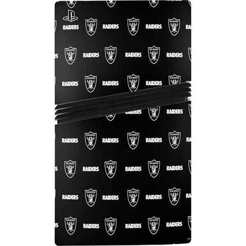 NFL Raiders Blitz Series PS5 Pro Disk Bundle Skin