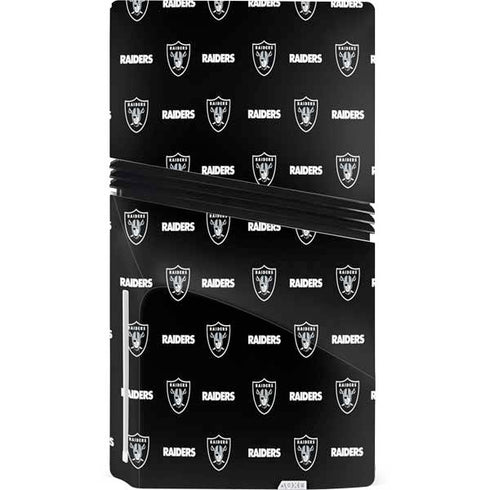 NFL Raiders Blitz Series PS5 Pro Disk Bundle Skin