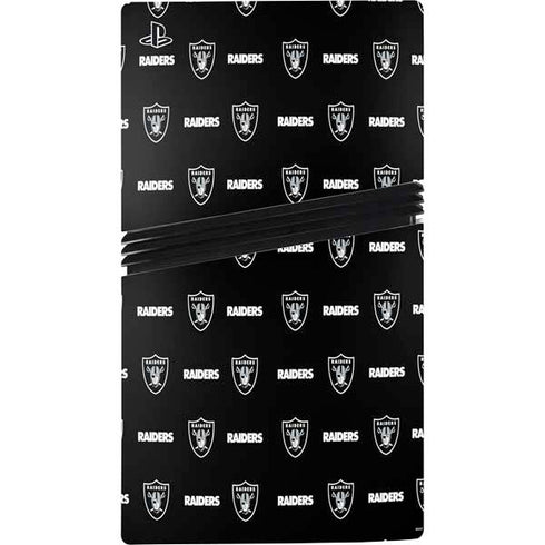 NFL Raiders Blitz Series PS5 Pro Disk Console Skin
