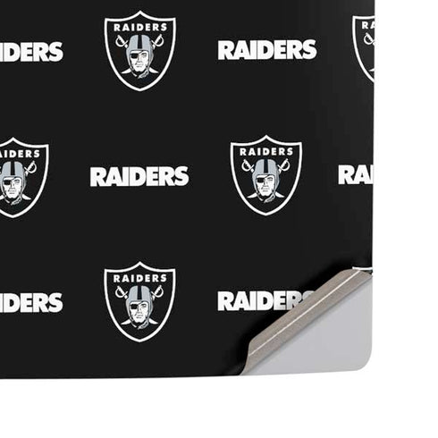 NFL Raiders Blitz Series PS5 Pro Disk Console Skin