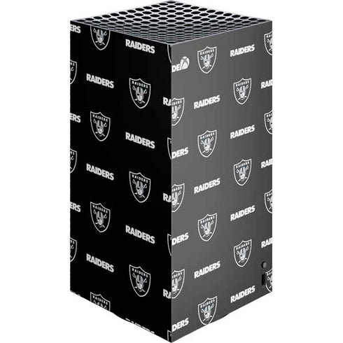 NFL Raiders Blitz Series XBox Series X Digital Edition Console Skin