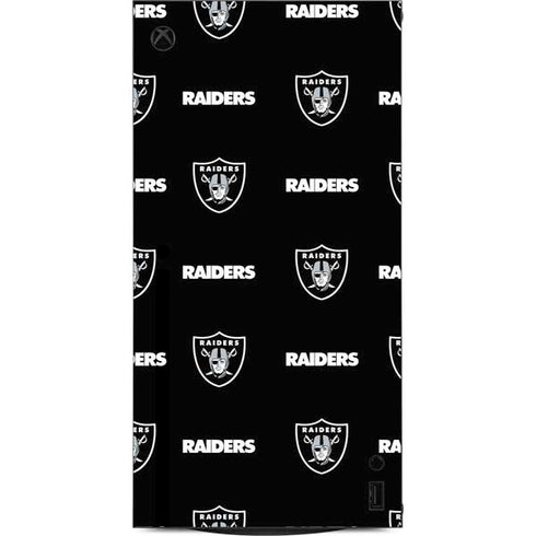 NFL Raiders Blitz Series XBox Series X Digital Edition Console Skin