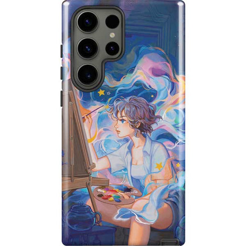 Rainbow Anime Artist Painter by Ivy Dolamore Galaxy S23 Ultra Pro Case