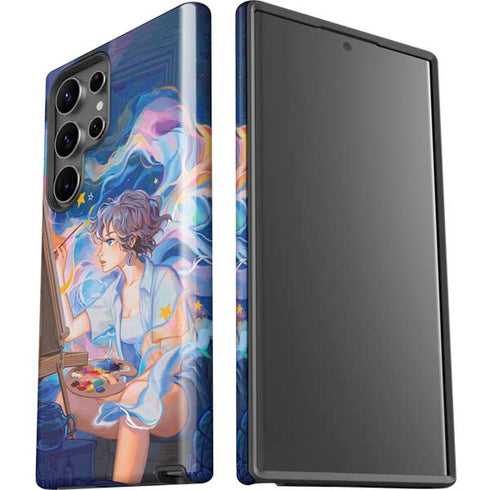 Rainbow Anime Artist Painter by Ivy Dolamore Galaxy S23 Ultra Pro Case