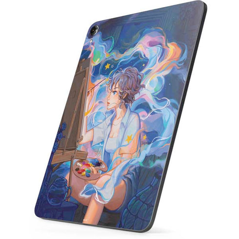 Rainbow Anime Artist Painter by Ivy Dolamore Apple iPad Pro Skin
