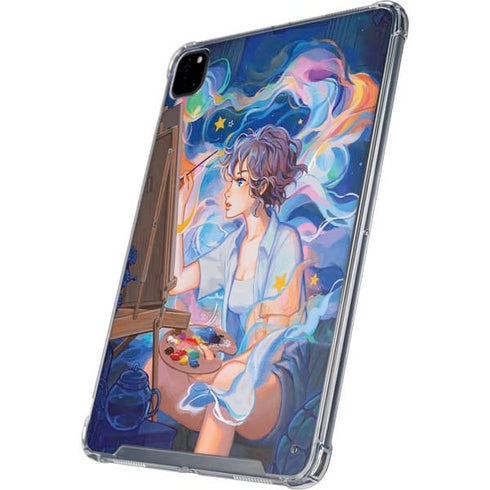 Rainbow Anime Artist Painter by Ivy Dolamore iPad Cases