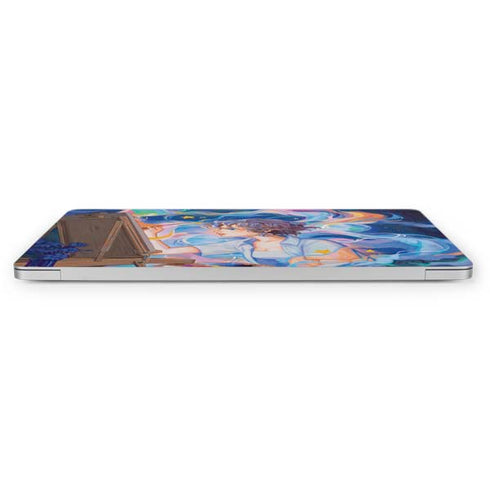Rainbow Anime Artist Painter by Ivy Dolamore Apple MacBook Pro 16-inch Skin