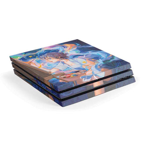 Rainbow Anime Artist Painter by Ivy Dolamore PlayStation PS4 Skins