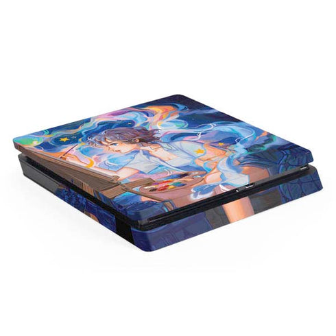 Rainbow Anime Artist Painter by Ivy Dolamore PlayStation PS4 Skins
