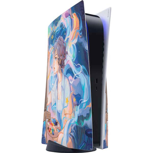 Rainbow Anime Artist Painter by Ivy Dolamore PlayStation PS5 Skins