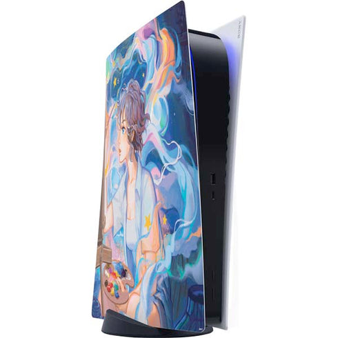 Rainbow Anime Artist Painter by Ivy Dolamore PlayStation PS5 Skins