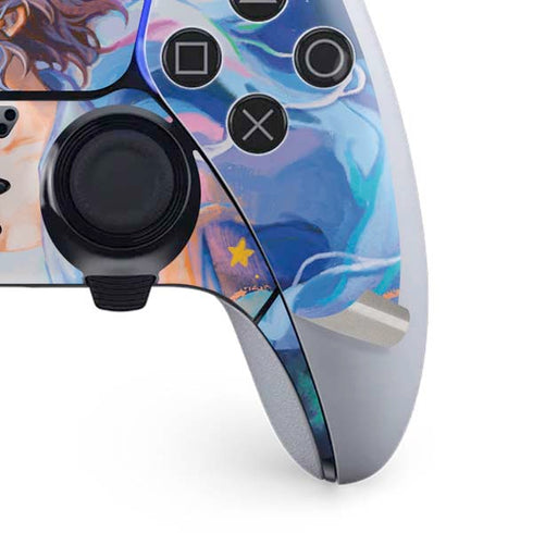 Rainbow Anime Artist Painter by Ivy Dolamore PS5 DualSense Edge Pro Controller Skin
