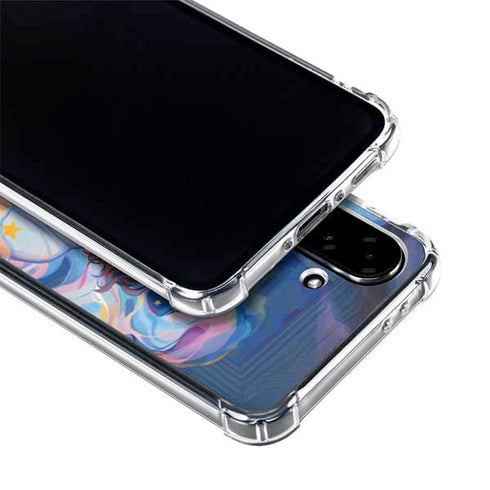 Rainbow Anime Artist Painter by Ivy Dolamore Galaxy A36 5G Clear Case