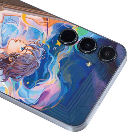 Rainbow Anime Artist Painter by Ivy Dolamore Galaxy A55 5G Skin