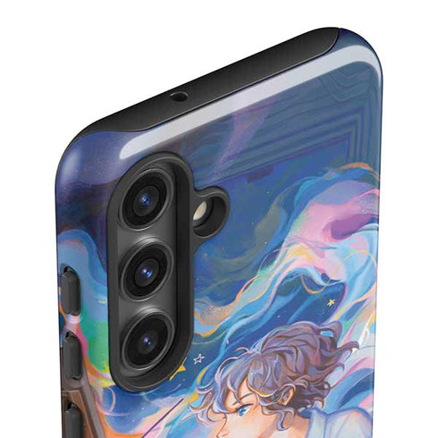 Rainbow Anime Artist Painter by Ivy Dolamore Galaxy S25 Impact Case