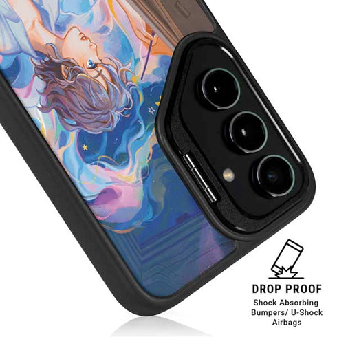Rainbow Anime Artist Painter by Ivy Dolamore Galaxy S25 Kickstand Case